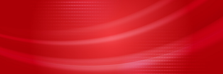 Abstract red banner