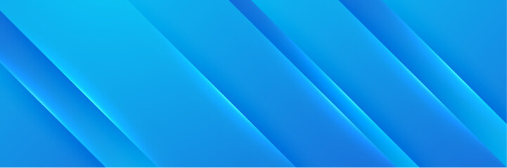 Blue banner background. Geometric dark blue light stripes texture background. Vector illustration abstract graphic design banner pattern presentation background web template.