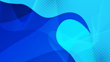 Abstract blue background