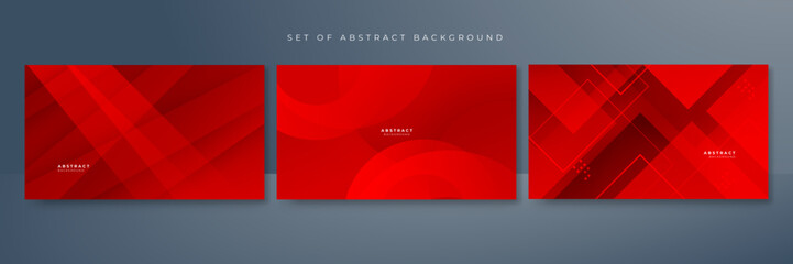 Abstract red background