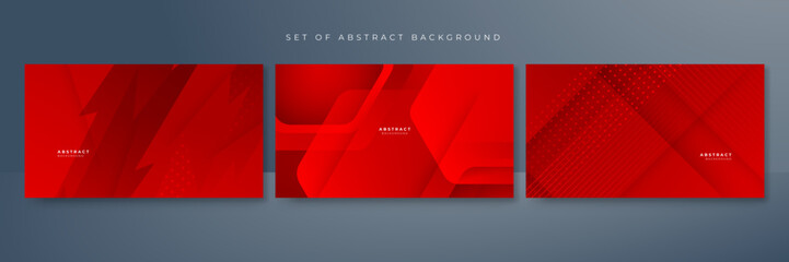 Abstract red background