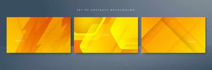 Abstract orange background