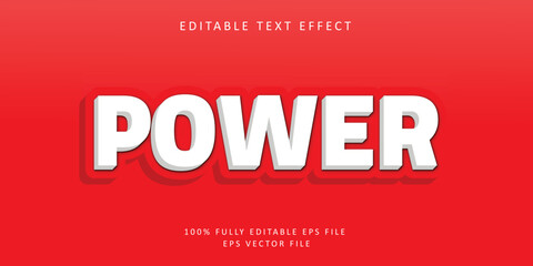 power text effect 