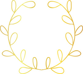 Laurel Frame Decoration