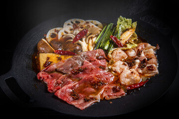 中華火鍋　Chinese hot pot