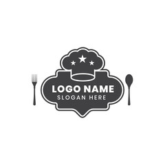Restaurant Logo - Vector Illustration, Editable Graphic Design For Your Design.