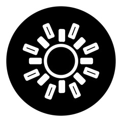 red sun illustration