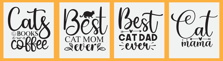 Cat svg t shirt design