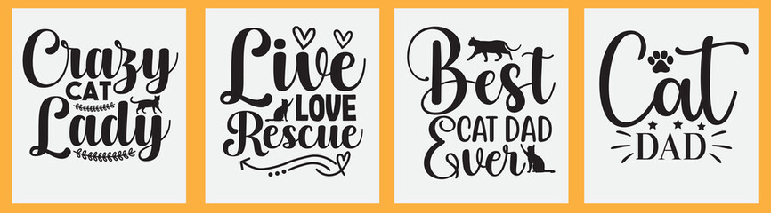 Cat svg t shirt design