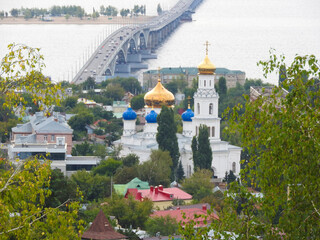 photo with a view of the church from a height