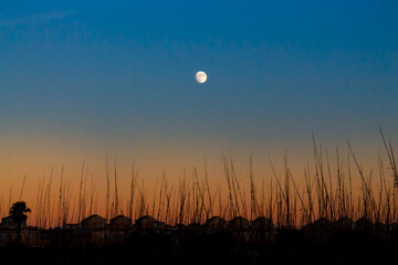 Vega Baja del Segura - Torrevieja - Las salinas paisajes con sol y luna
