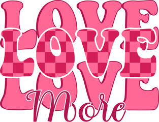 Retro Valentines Day. Love.