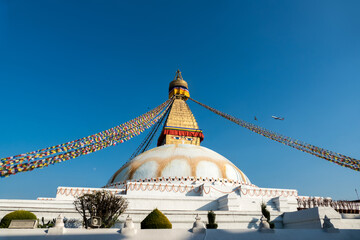 Boudhanath Stupa also known as Bouddha Stupa in Kathmandu, its massive mandala makes it one of the largest spherical stupas in Nepal and the world