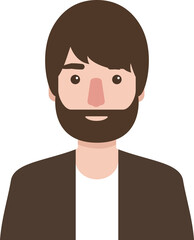 Pleple avatar, man icon.