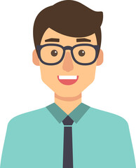 Pleple avatar, man icon.