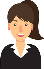 Pleple avatar, woman icon.