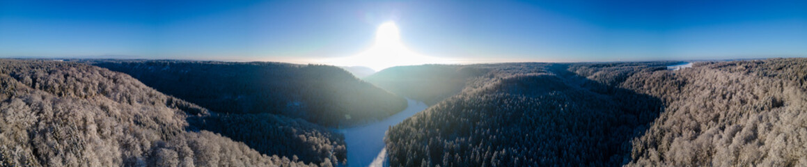 Winter auf dem Rußberg bei Tuttlingen