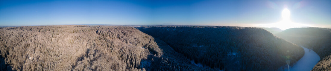 Winter auf dem Ru&szlig;berg bei Tuttlingen