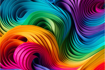 Fototapeta premium Seamless Abstract Colourful Design and Illustration