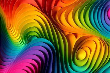 Naklejka premium Seamless Abstract Colorful Design and Illustration