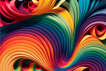 Fototapeta premium Seamless Abstract Colourful Design and Illustration