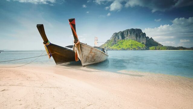 Poda island in Krabi, Thailand