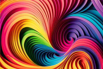 Seamless Abstract Colorful Design and Illustration