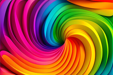 Seamless Abstract Colorful Design and Illustration
