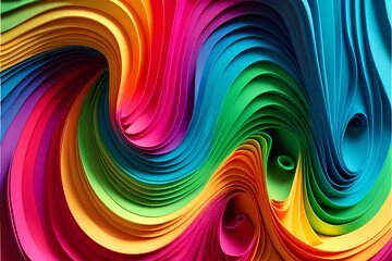 Fototapeta premium Seamless Abstract Colourful Design and Illustration