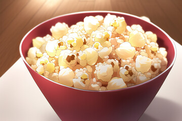 Anime Style Popcorn