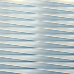 Background of twisted white geometric shapes. 3d rendering digital illustration