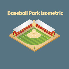 Baseball Park Isometric