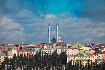 panorama of the Eastern Istanbul