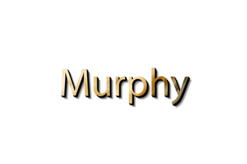 MURPHY NAME 3D