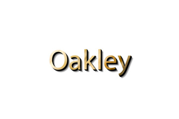 OAKLEY NAME 3D 