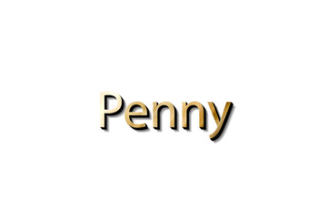 PENNY 3D NAME 