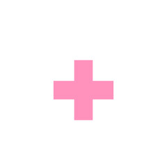pink heart medical icon
