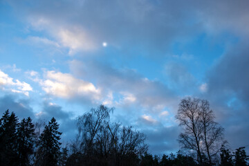 sky and clouds