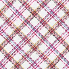 Fototapeta premium Check plaid seamless pattern.