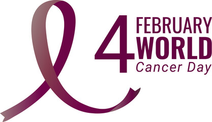 World Cancer Day concept. Vector Illustration