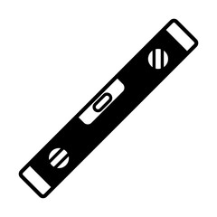 spirit level - vector icon