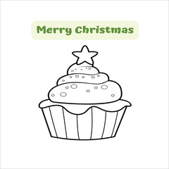 cupcake with cherry.