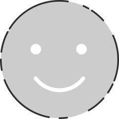 Emoji feedback rating.  Customers review clip art