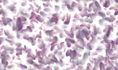 Big purple and blue colored wet brush stroke with texture on the white background. Seamless soft pattern.