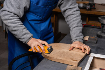 Handmade in the small workshop with instruments