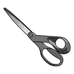 gray scissors