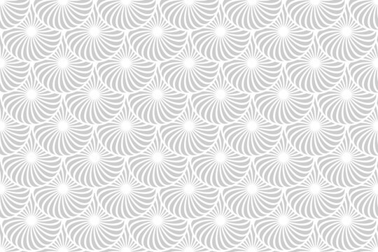 Seamless Decorative Geometric Pattern. Art Deco Motif.