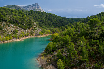 Fototapeta na wymiar Montagne Sainte-Victoire, Provence