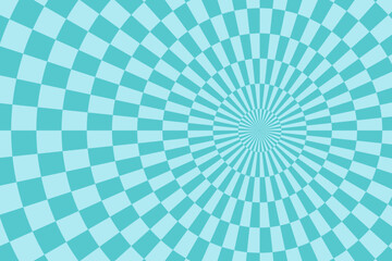 Vector abstract background. Simple illustration with optical illusion, op art.