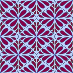 Abstract ornaments seamless floral waves pattern for wrapping paper and fabrics and linens and kids clothes print